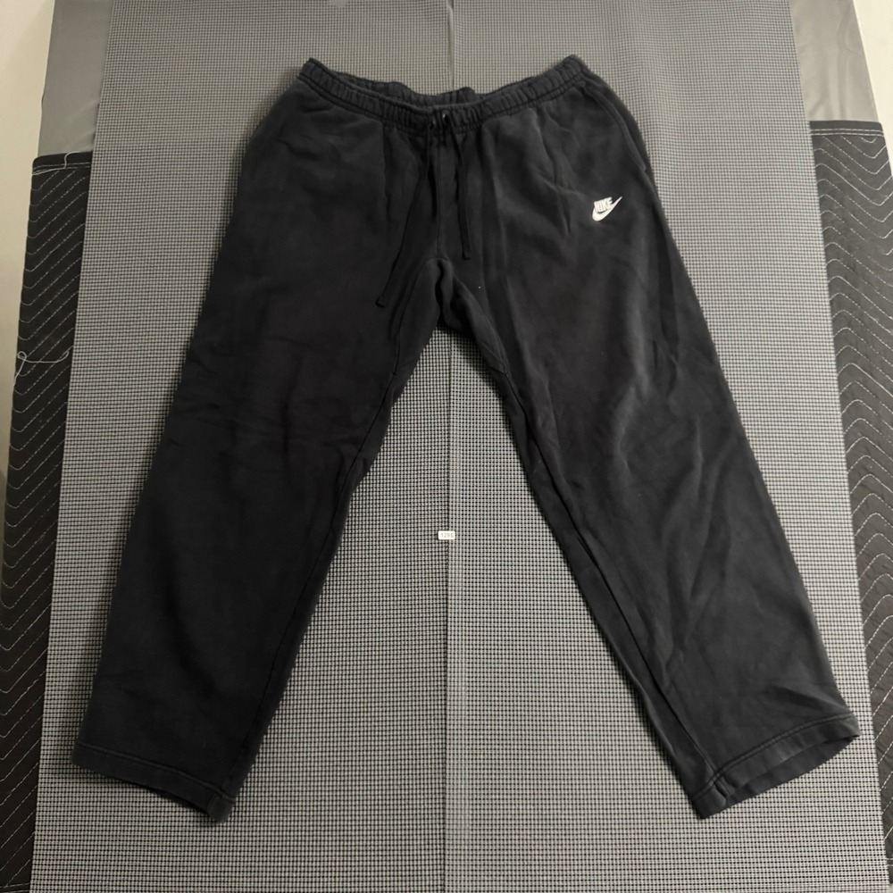 Nike Mens Sportswear Club Fleece Sweatpants Black XXL Straight Leg BV2707-010